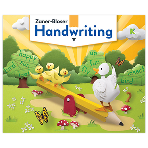 Zaner-Bloser Handwriting © 2020 Grade K Student Edition