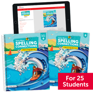 Spelling Connections: A Word Study Approach © 2022 Grade 6 Classroom Package Large