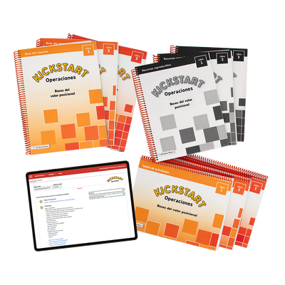 Kickstart: Operations en español © 2026 Grades 3–5 Skills Base Package