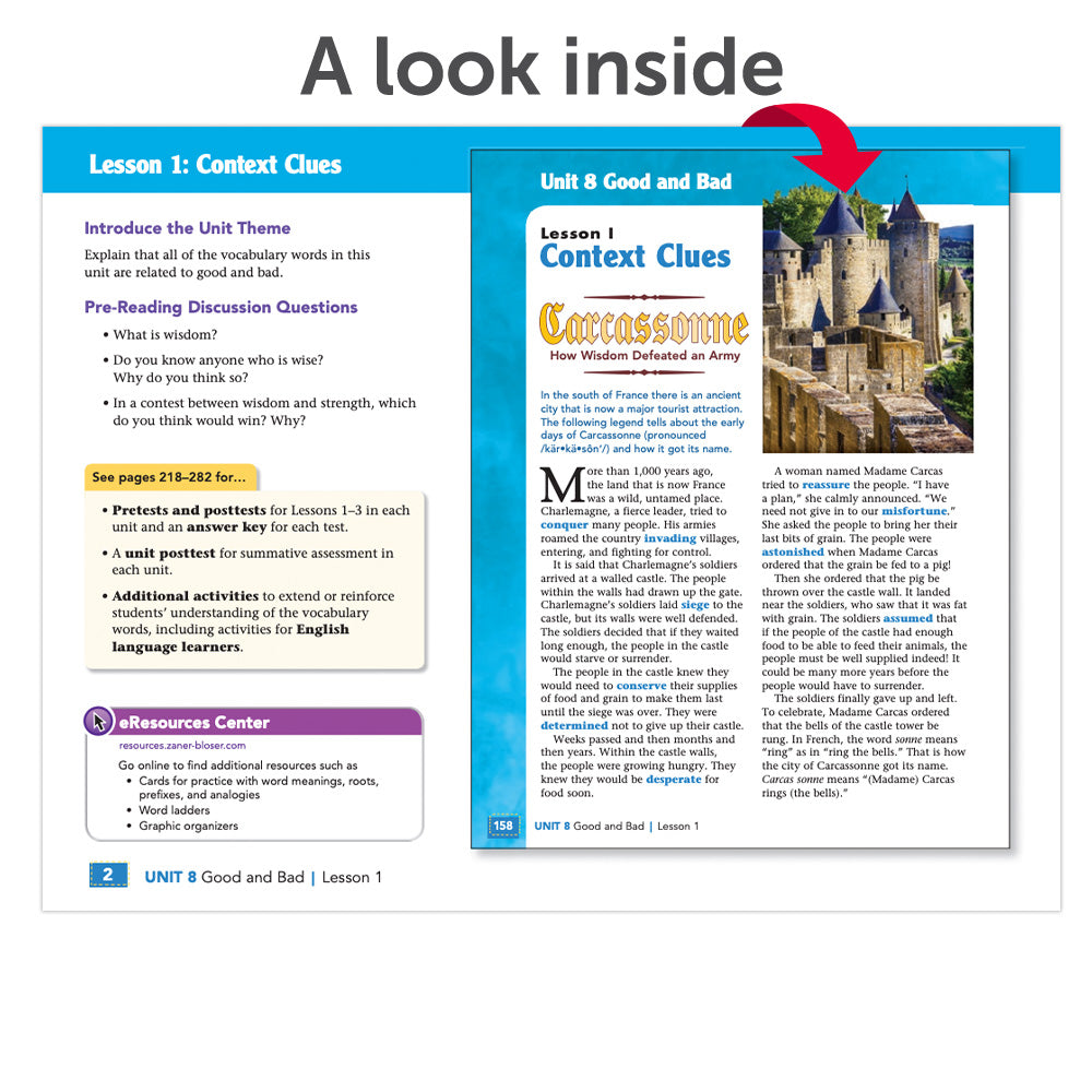 Word Wisdom © 2017 Grade 4 Teacher's Guide – Zaner-Bloser Shop