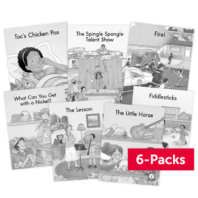 The Superkids Foundational Skills Kit © 2020 Grade 1 Take-Home Decodable Books Student Set 6-Pack