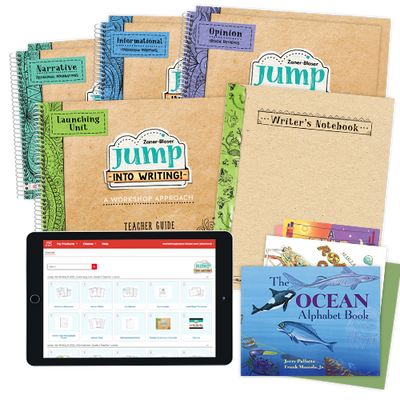 Jump Into Writing! © 2021 Grade 4 Full-Year Classroom Package