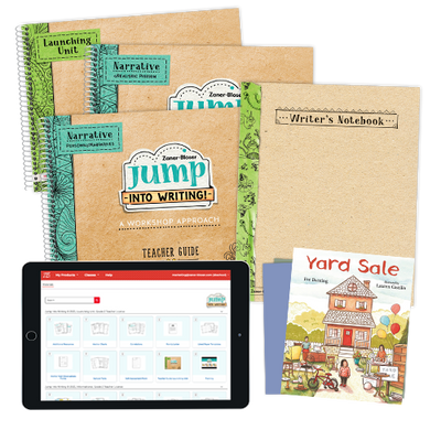 Jump Into Writing! © 2021 Grade 3 Classroom Package Narrative: Personal Narratives | Modern Fairy Tales