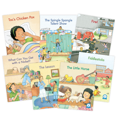 The Superkids Foundational Skills Kit © 2020 Grade 1 Decodable Books Student Set