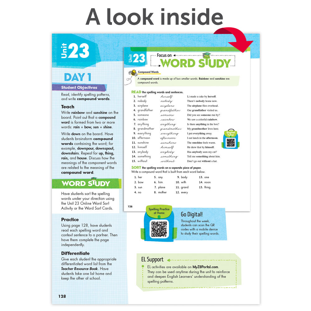 Spelling Connections: A Word Study Approach © 2022 Grade 3 Teacher