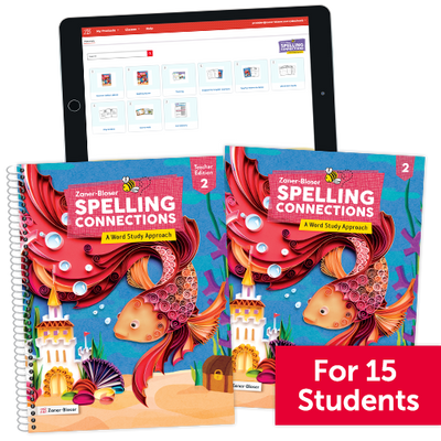 Spelling Connections: A Word Study Approach © 2022 Grade 2 Classroom Package Small