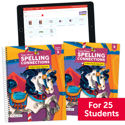 Spelling Connections: A Word Study Approach © 2022 Grade 5