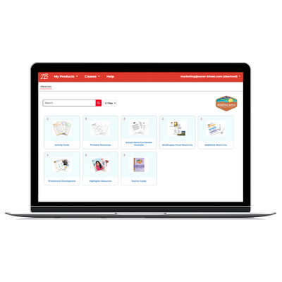 Mindscapes: Becoming Our Best Selves © 2024 Grades 3–5 MyZBPortal.com License Spanish Add-On