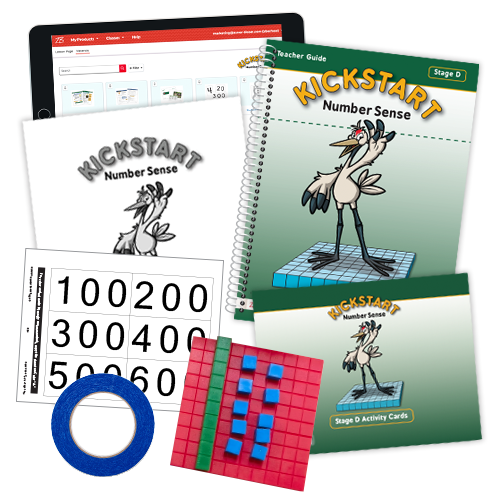 Kickstart: Number Sense © 2025 Stage D Intervention Kit – Zaner-Bloser Shop