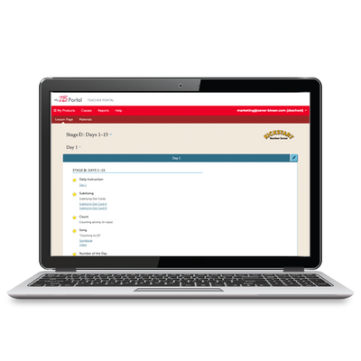 Kickstart: Number Sense © 2021 Grades K–3 Skills Stage D MyZBPortal.com Individual License