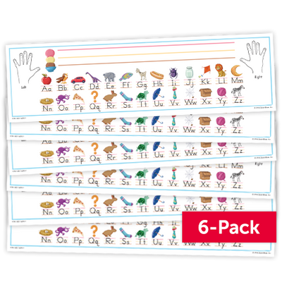 The Superkids Reading Program © 2026 Desktop Name Strips 6-Pack