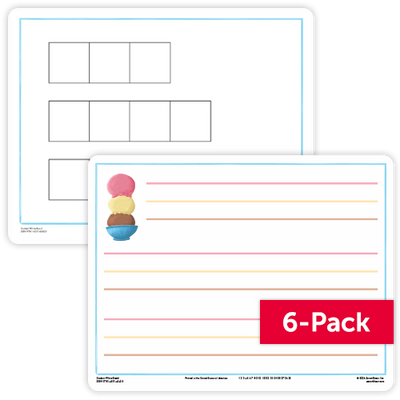 The Superkids Reading Program © 2026 Student Write-On/Wipe-Off Boards 6-Pack