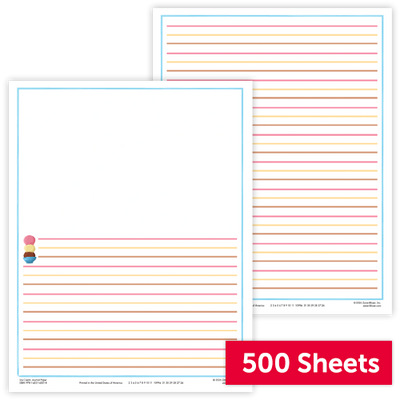 The Superkids Reading Program © 2026 Grade 1 Ice Cream Journal Paper