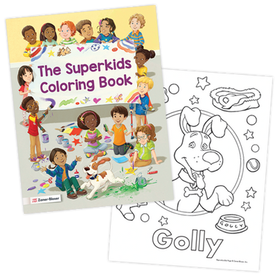 The Superkids Reading Program © 2026 Coloring Book
