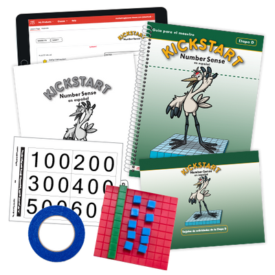 Kickstart: Number Sense en español © 2025 Stage D Intervention Kit