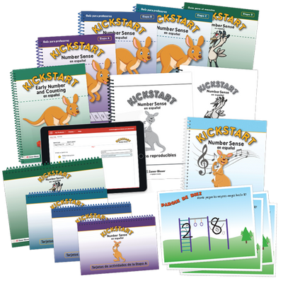 (Rename)Kickstart: Counting and Number Sense en español © 2026 Grades K–3 Skills Base Package