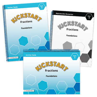 Kickstart: Fractions Foundations (Book 1) © 2026 Grades 3–5 Skills Teacher Pack