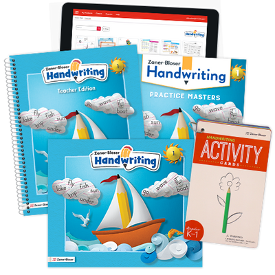 Zaner-Bloser Handwriting © 2025 Grade 1 Comprehensive Instructional Package Large