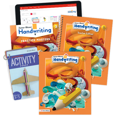 Zaner-Bloser Handwriting © 2025 Grade 3 Comprehensive Instructional Package Large