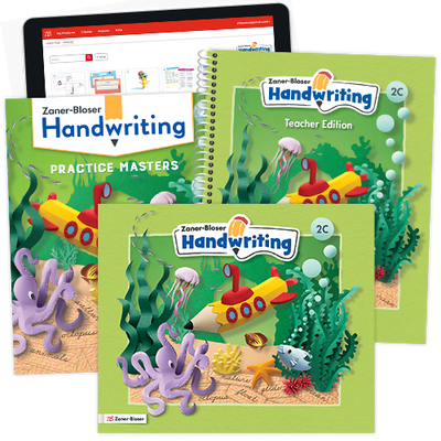 Zaner-Bloser Handwriting © 2025 Grade 2C Comprehensive Instructional Package Small