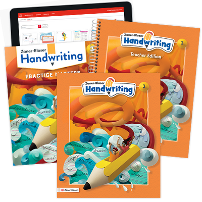 Zaner-Bloser Handwriting © 2025 Grade 3 Comprehensive Instructional Package Small