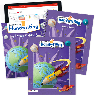 Zaner-Bloser Handwriting © 2025 Grade 4 Comprehensive Instructional Package Small