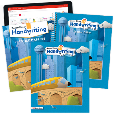 Zaner-Bloser Handwriting © 2025 Grade 5 Comprehensive Instructional Package Small