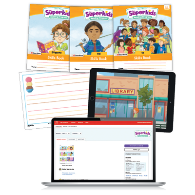 The Superkids Reading Program © 2026 Grade K Homeschool Package