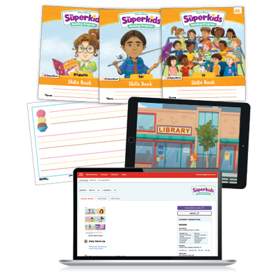 The Superkids Reading Program © 2026 Grade K Homeschool Package