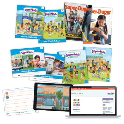 The Superkids Reading Program © 2026 Grade 1 Homeschool Package