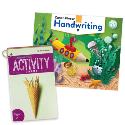 Zaner-Bloser Handwriting © 2020 Grade 2C Homeschool Student Package  