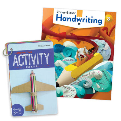Zaner-Bloser Handwriting © 2020 Grade 3 Homeschool Student Package