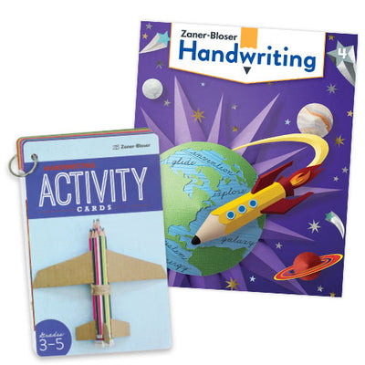 Zaner-Bloser Handwriting © 2020 Grade 4 Homeschool Student Package