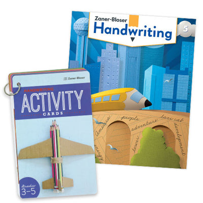 Zaner-Bloser Handwriting © 2020 Grade 5 Homeschool Student Package 