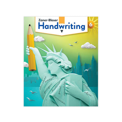 Zaner-Bloser Handwriting © 2020 Grade 6 Homeschool Student Book