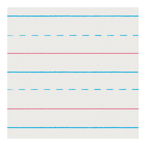 Lined Paper Vertical Ruling Grade 3