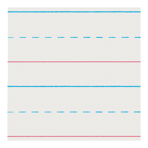 Lined Paper Vertical Ruling Grade 2 – Zaner-Bloser Shop