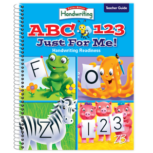 ABC 123 Just For Me! © 2016 Teacher Guide