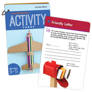 Handwriting Activity Cards Grades 3-5