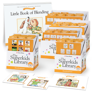 The Superkids Reading Resources © 2019 Grade K Superkids Library and Little Book of Blending Bundle