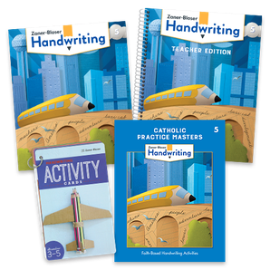 Zaner-Bloser Handwriting © 2020 Grade 5 Catholic Classroom Package Lar ...