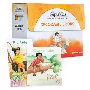 The Superkids Foundational Skills Kit © 2020 Grade K Decodable Books Class Set
