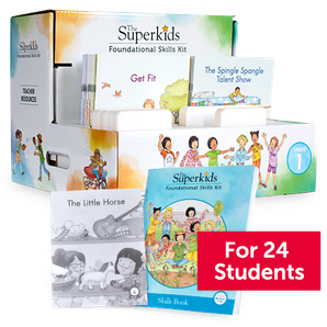 The Superkids Foundational Skills Kit © 2020 Grade 1 Large Classroom Package