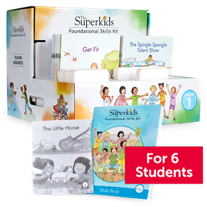 The Superkids Foundational Skills Kit © 2020 Grade 1 Small Classroom Package