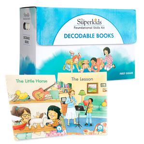 The Superkids Foundational Skills Kit © 2020 Grade 1 Decodable Books Class Set