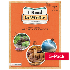 I Read to Write © 2021 Grade 3 Student Edition (5-Pack)