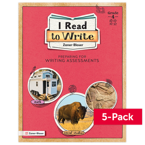 I Read to Write © 2021 Grade 4 Student Edition (5-Pack)