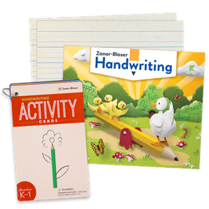 Handwriting At-Home Package Grade K Manuscript Enhanced