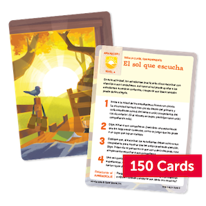 Mindscapes: Becoming Our Best Selves © 2024 Grades 3–5 Activity Card Pack Spanish