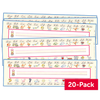 The Superkids Reading Program © 2017 Desktop Name Strips Cursive (20-Pack)